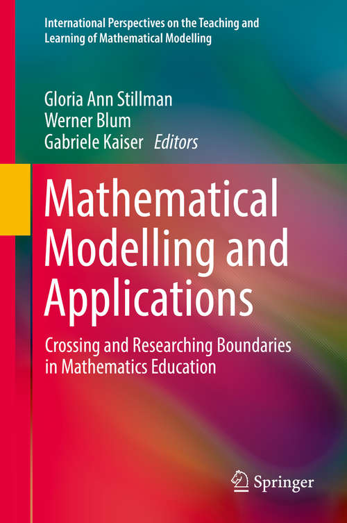 Book cover of Mathematical Modelling and Applications