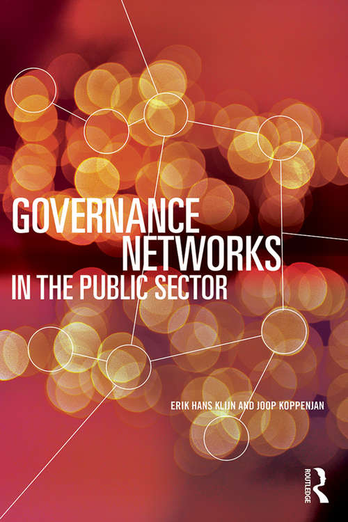 Book cover of Governance Networks in the Public Sector