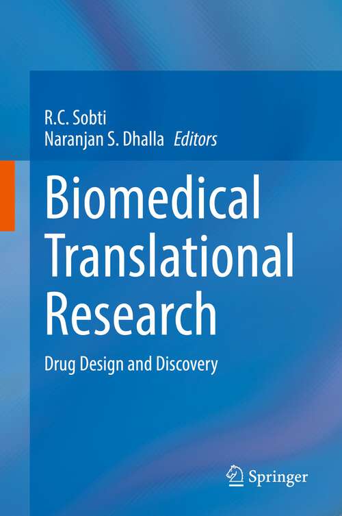 Book cover of Biomedical Translational Research: Drug Design and Discovery (1st ed. 2022)
