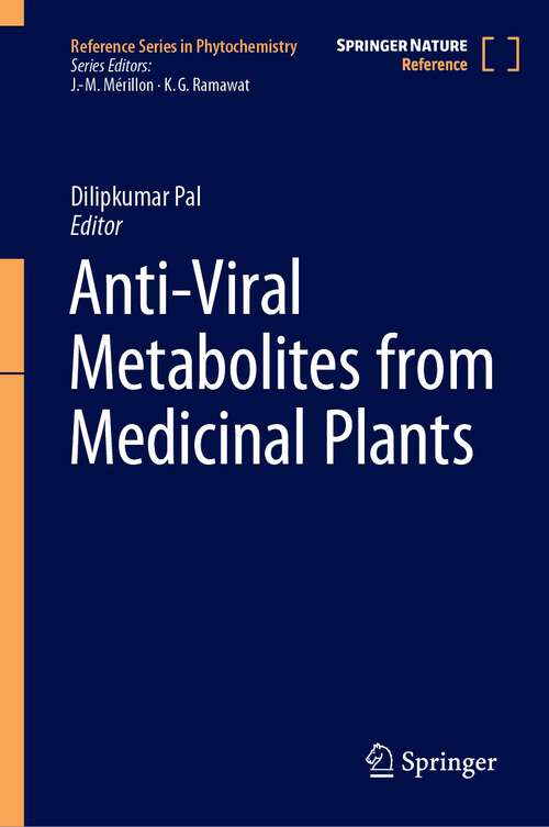 Book cover of Anti-Viral Metabolites from Medicinal Plants (1st ed. 2024) (Reference Series in Phytochemistry)