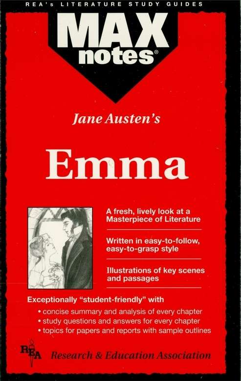 Book cover of Emma (MAXNotes Literature Guides)