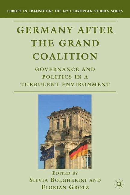 Book cover of Germany after the Grand Coalition