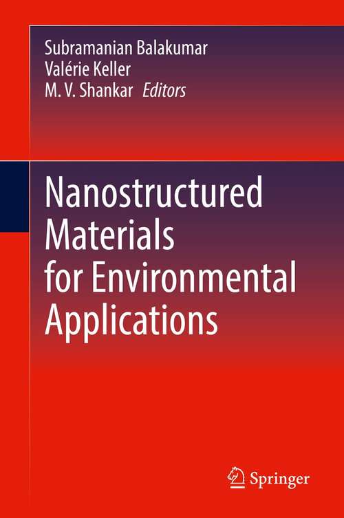 Book cover of Nanostructured Materials for Environmental Applications (1st ed. 2021)