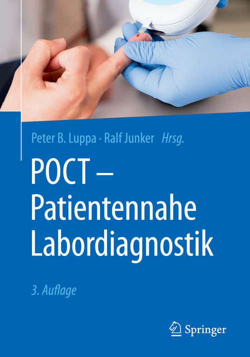 Book cover of POCT - Patientennahe Labordiagnostik