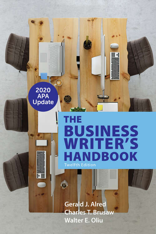Book cover of The Business Writer’s Handbook (12)
