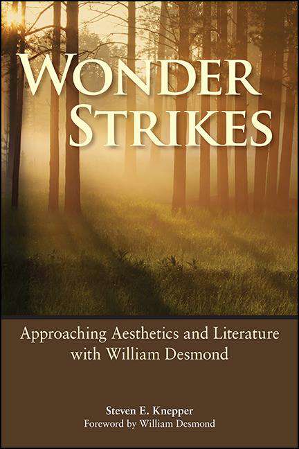 Book cover of Wonder Strikes: Approaching Aesthetics and Literature with William Desmond