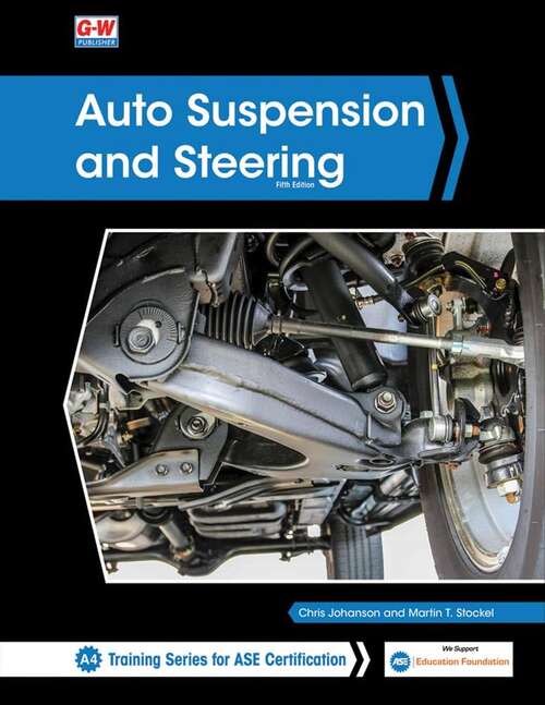 Book cover of Auto Suspension and Steering (Fifth Edition)