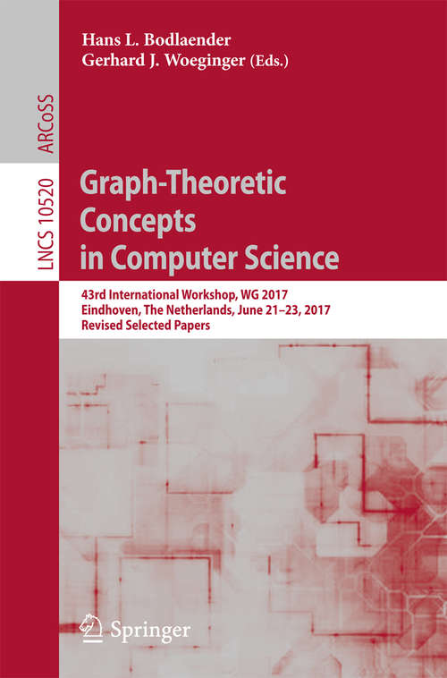 Book cover of Graph-Theoretic Concepts in Computer Science