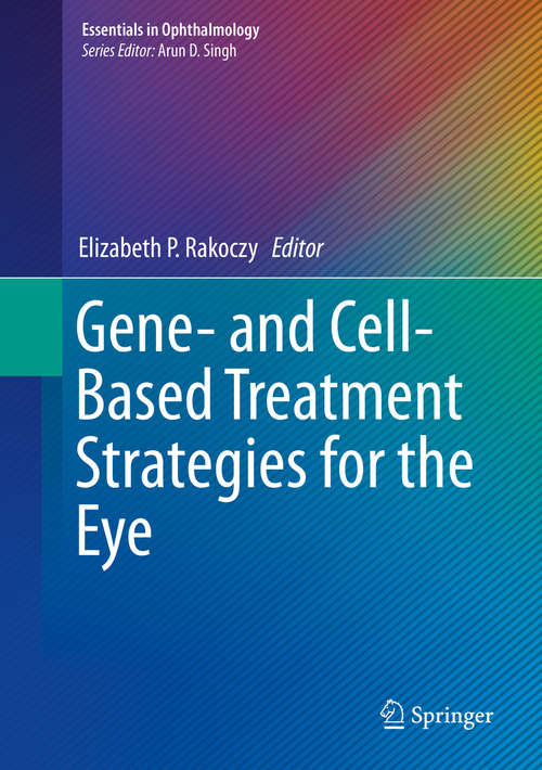 Book cover of Gene- and Cell-Based Treatment Strategies for the Eye