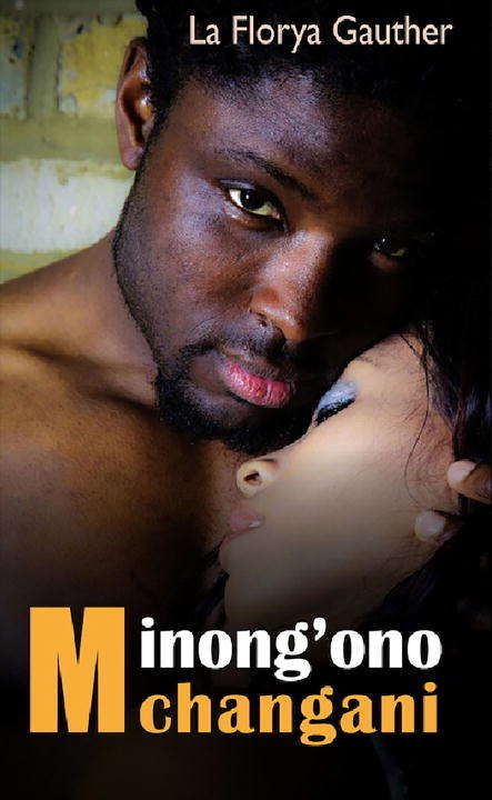 Book cover of Minong'ono Mchangani (Whispers in the Sand)