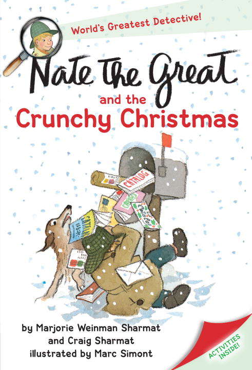Book cover of Nate the Great and the Crunchy Christmas (Nate the Great)