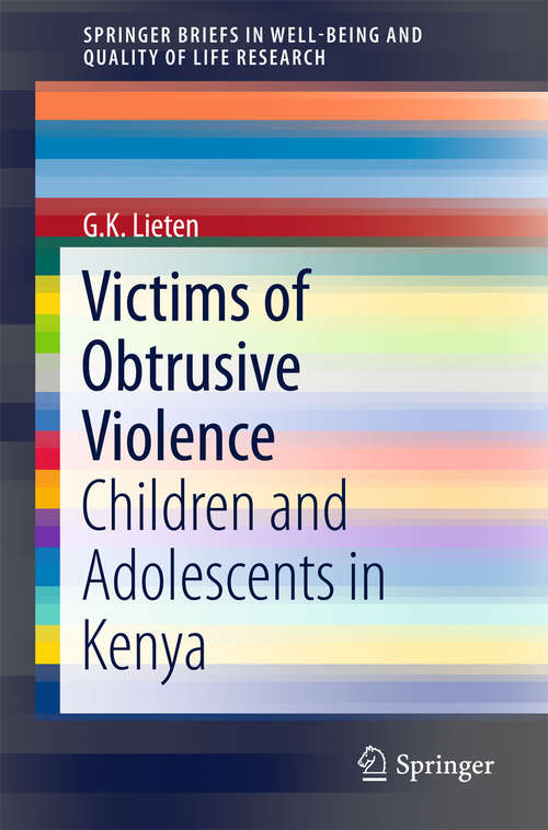 Book cover of Victims of Obtrusive Violence