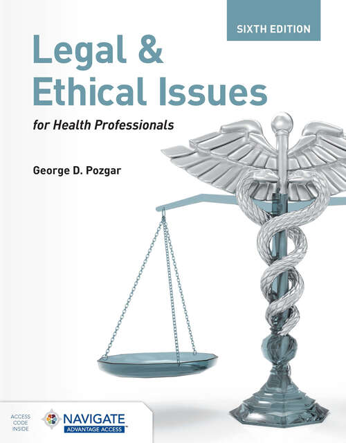 Book cover of Legal and Ethical Issues for Health Professionals