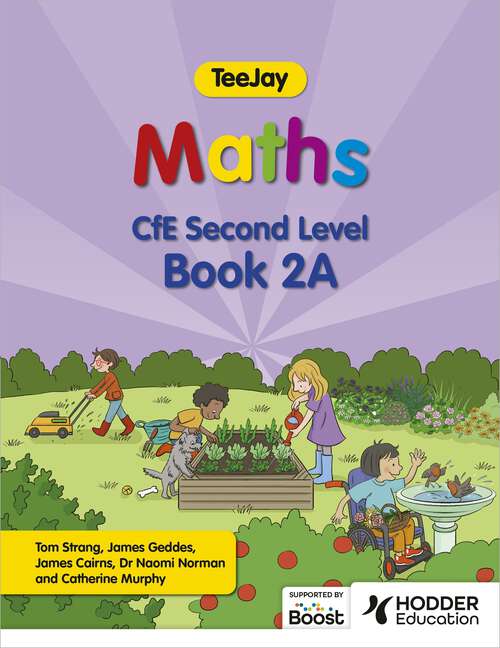 Book cover of TeeJay Maths CfE Second Level Book 2A Second Edition