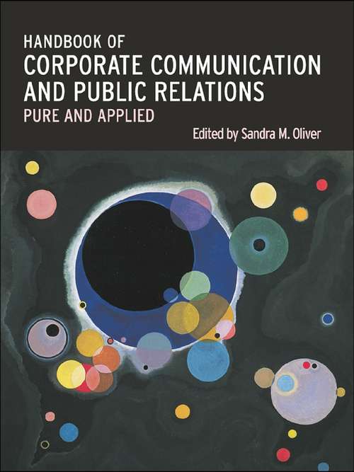 Book cover of A Handbook of Corporate Communication and Public Relations: Pure And Applied