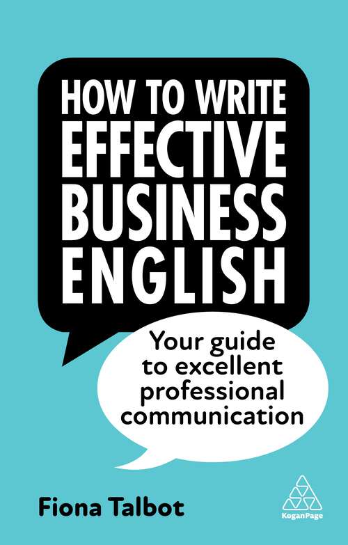 Book cover of How to Write Effective Business English: Your Guide to Excellent Professional Communication (4)