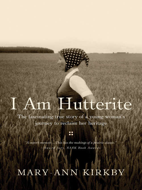 Book cover of I Am Hutterite
