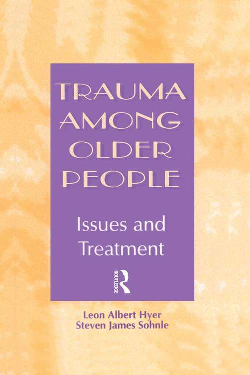 Book cover of Trauma Among Older People: Issues and Treatment