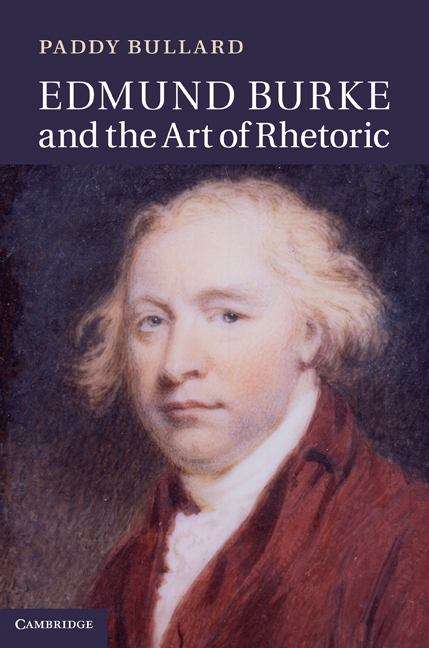 Book cover of Edmund Burke and the Art of Rhetoric