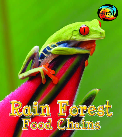 Book cover of Rain Forest Food Chains