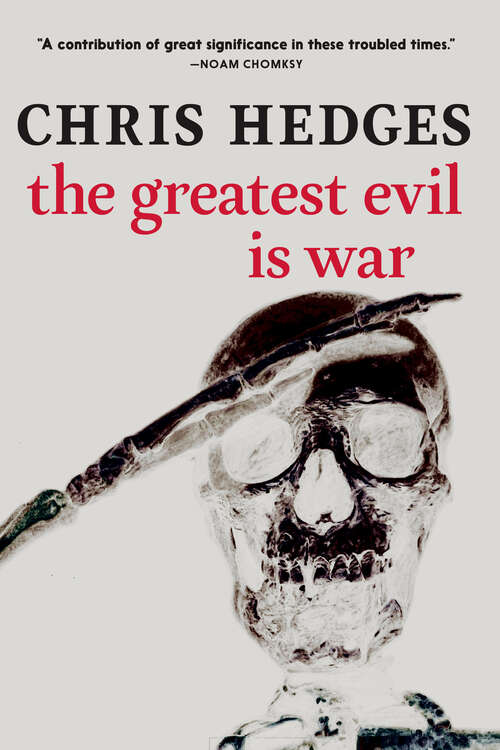Book cover of The Greatest Evil is War