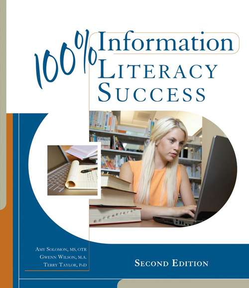 Book cover of 100% Information Literacy Success