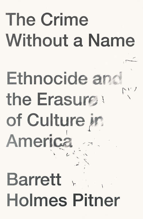 Book cover of The Crime Without a Name: Ethnocide and the Erasure of Culture in America