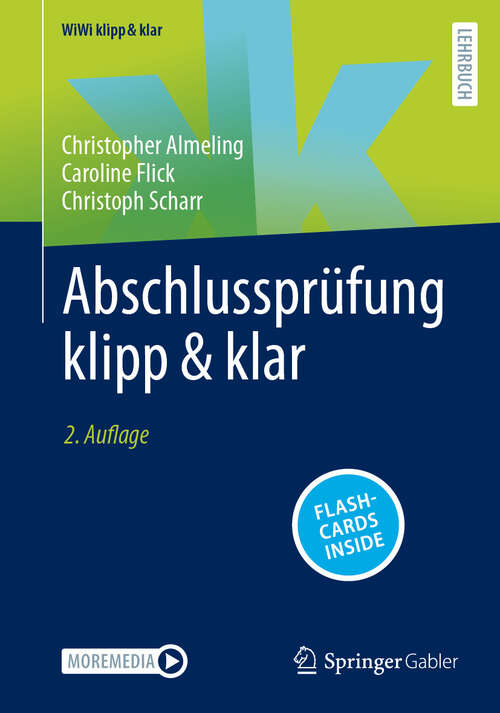 Book cover of Abschlussprüfung klipp & klar (2. Auflage 2024) (WiWi klipp & klar)