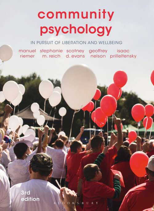 Book cover of Community Psychology: In Pursuit of Liberation and Well-Being (Third Edition)