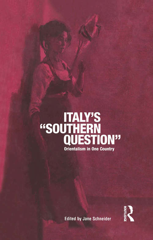Book cover of Italy's 'Southern Question': Orientalism in One Country