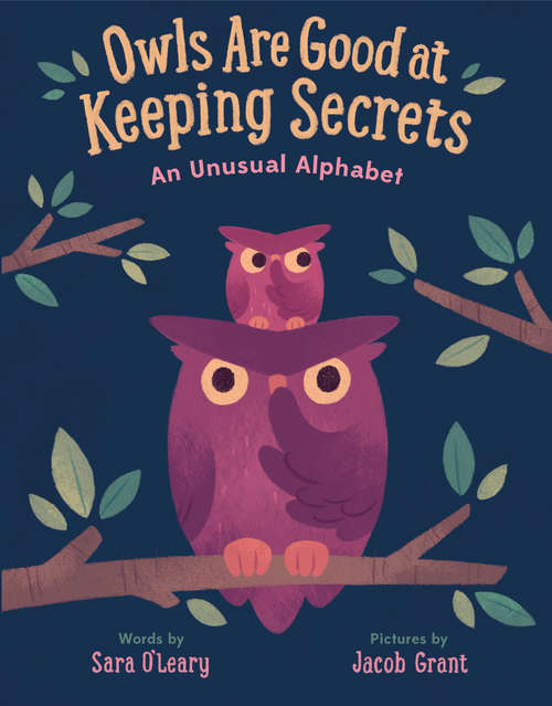 Book cover of Owls Are Good At Keeping Secrets: An Unusual Alphabet