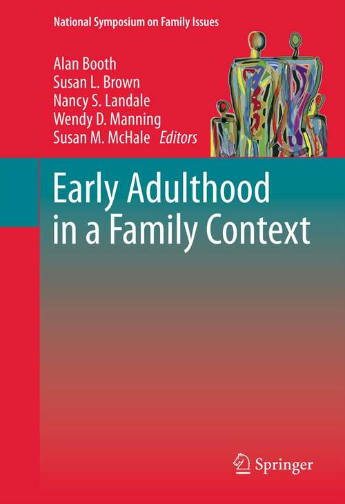 Book cover of Early Adulthood in a Family Context
