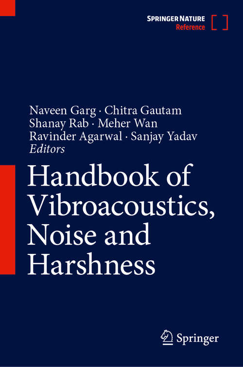 Book cover of Handbook of Vibroacoustics, Noise and Harshness