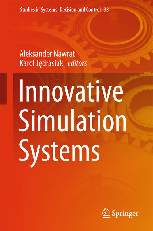 Book cover of Innovative Simulation Systems