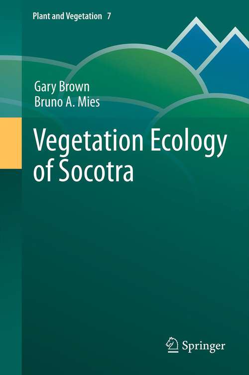 Book cover of Vegetation Ecology of Socotra