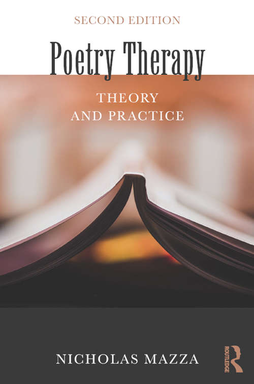 Book cover of Poetry Therapy: Theory and Practice (2)