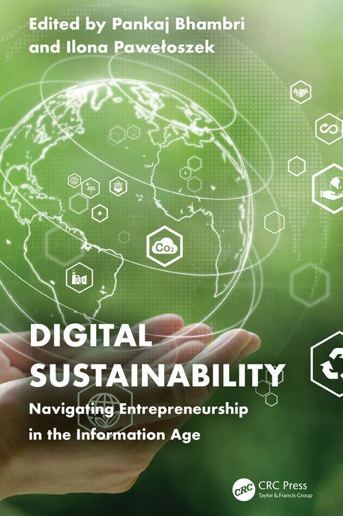 Book cover of Digital Sustainability: Navigating Entrepreneurship in the Information Age