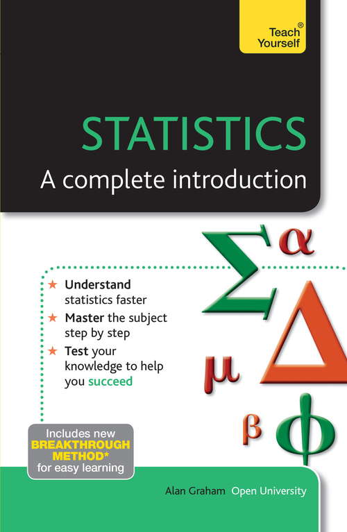 Book cover of Understand Statistics: Teach Yourself