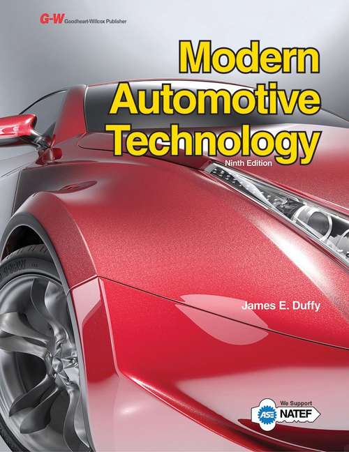 Book cover of Modern Automotive Technology (Ninth Edition)