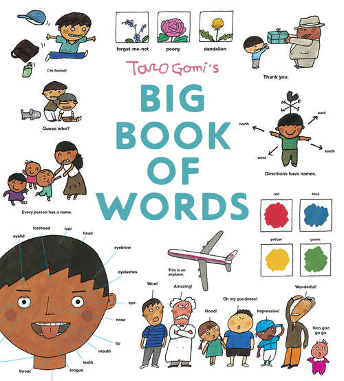 Book cover of Taro Gomi's Big Book of Words