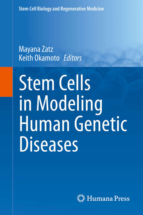 Book cover of Stem Cells in Modeling Human Genetic Diseases
