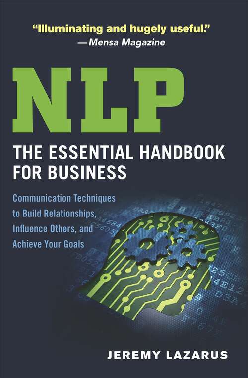 Book cover of NLP: The Essential Handbook for Business