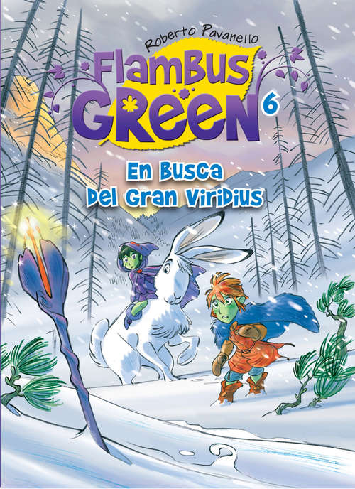 Book cover of En busca del gran Viridius (Flambus green  #6)