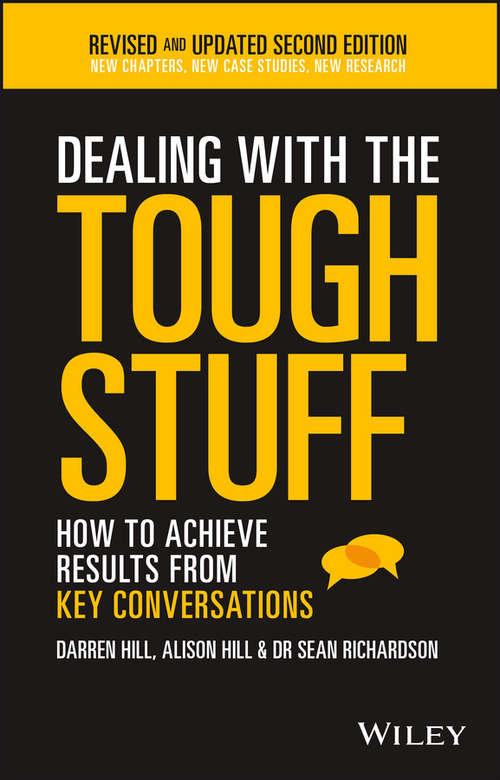 Book cover of Dealing With The Tough Stuff