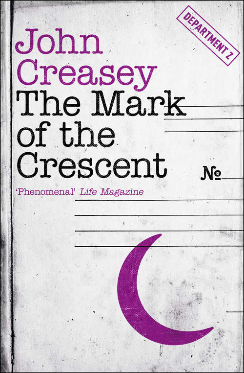 Book cover of The Mark of the Crescent (Digital Original) (Department Z #5)