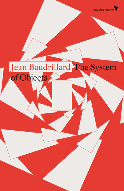 Book cover of The System of Objects (Latin American And Iberian Studies)