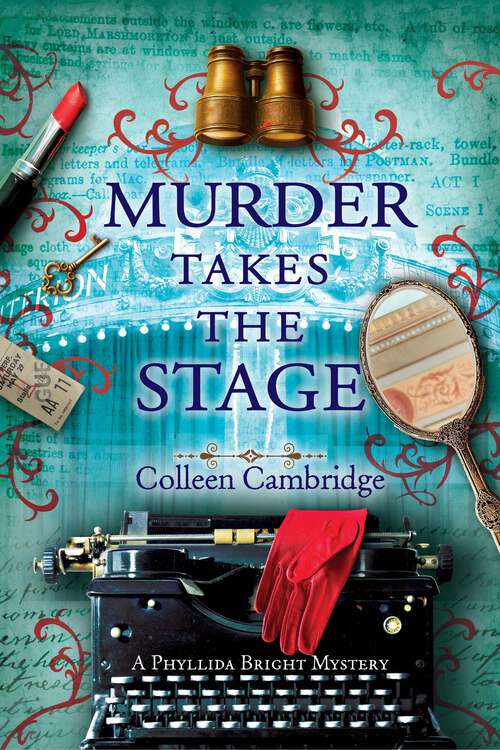 Book cover of Murder Takes the Stage (A Phyllida Bright Mystery #4)