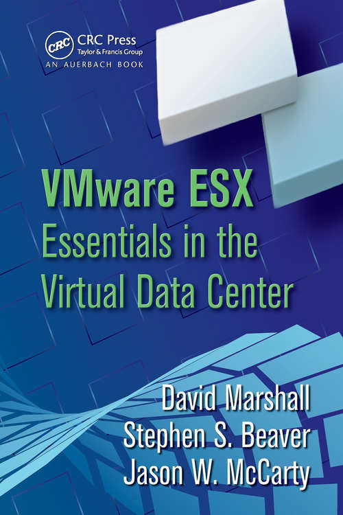 Book cover of VMware ESX Essentials in the Virtual Data Center