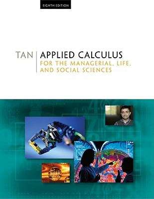 Book cover of Applied Calculus for the Managerial, Life, and Social Sciences