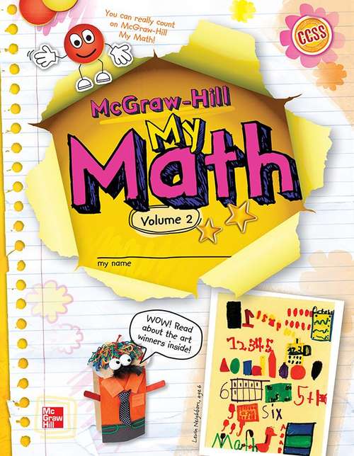 Book cover of My Math [Kindergarten, Volume 2]